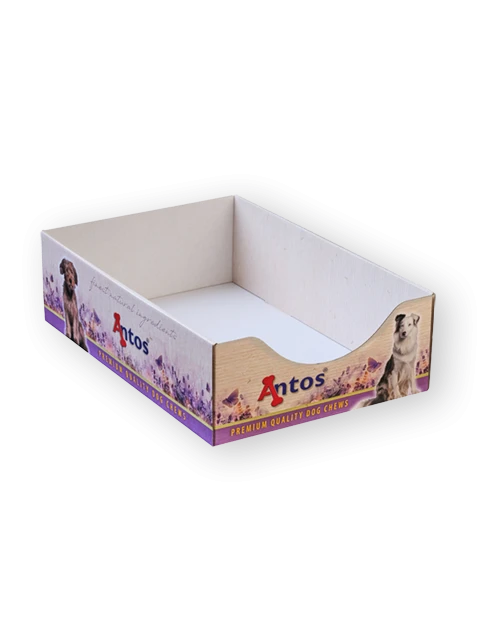 Caja de Exposición de Antos con los mejores Ingredientes Naturales