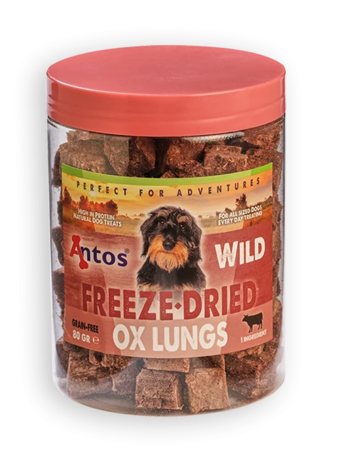 WILD Liofilizado Pulmones de Buey 80 gr